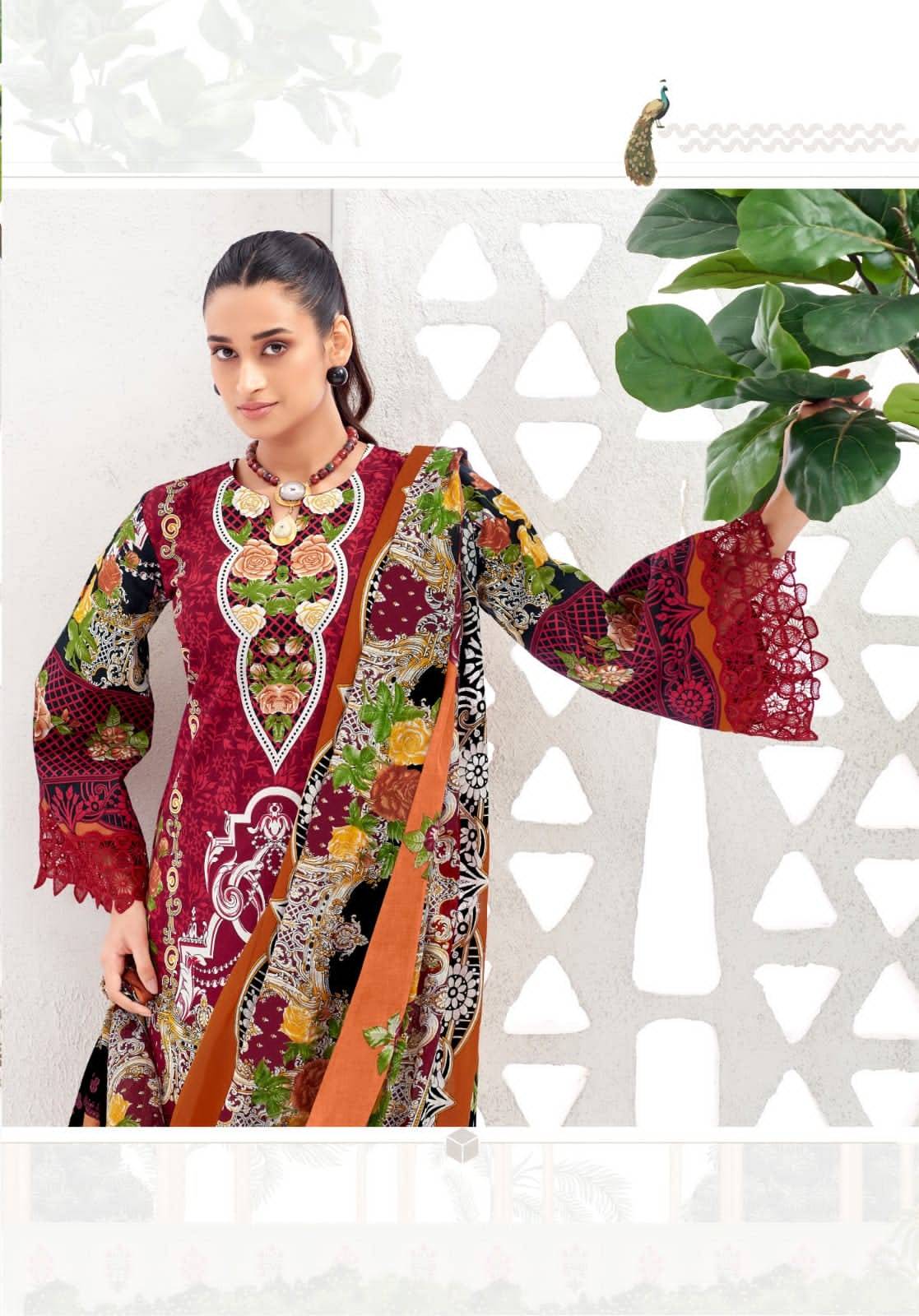 Mayur gulshan vol-01 karachi cotton wholesale dress material